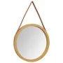 Wandspiegel mit goldenem Gurt Ø45 cm von , Spiegel - Ref: Foro24-351537, Preis: 31,47 €, Rabatt: %