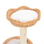Cat scratcher with natural willow wood and sisal post by , Cat furniture - Ref: Foro24-170728, Price: 108,19 €, Discount: %
