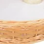 Cat scratcher with natural willow wood and sisal post by , Cat furniture - Ref: Foro24-170728, Price: 108,19 €, Discount: %