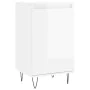 Engineered wood glossy white sideboard 40x35x70 cm by , Sideboards - Ref: Foro24-831056, Price: 55,71 €, Discount: %