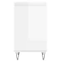 Engineered wood glossy white sideboard 40x35x70 cm by , Sideboards - Ref: Foro24-831056, Price: 55,71 €, Discount: %