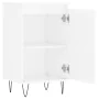 Engineered wood glossy white sideboard 40x35x70 cm by , Sideboards - Ref: Foro24-831056, Price: 55,71 €, Discount: %