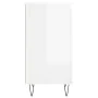 Engineered wood glossy white sideboard 40x35x70 cm by , Sideboards - Ref: Foro24-831056, Price: 55,71 €, Discount: %
