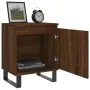 Bedside table 2 units engineered wood oak brown 40x30x50cm by , Nightstands - Ref: Foro24-826859, Price: 53,01 €, Discount: %