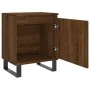 Bedside table 2 units engineered wood oak brown 40x30x50cm by , Nightstands - Ref: Foro24-826859, Price: 53,01 €, Discount: %
