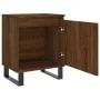 Mesita de noche 2 uds madera ingeniería roble marrón 40x30x50cm de , Mesitas de noche - Ref: Foro24-826859, Precio: 53,01 €, ...