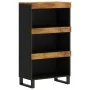 Armario auxiliar madera maciza de mango 60x33x107 cm de , Mesitas de noche - Ref: Foro24-352892, Precio: 137,99 €, Descuento: %