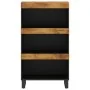 Solid mango wood auxiliary cabinet 60x33x107 cm by , Nightstands - Ref: Foro24-352892, Price: 137,99 €, Discount: %