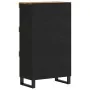 Solid mango wood auxiliary cabinet 60x33x107 cm by , Nightstands - Ref: Foro24-352892, Price: 137,99 €, Discount: %