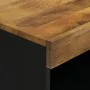 Solid mango wood auxiliary cabinet 60x33x107 cm by , Nightstands - Ref: Foro24-352892, Price: 137,99 €, Discount: %