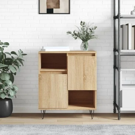 Eichenholz-Sideboard aus Sperrholz Sonoma 60x35x70 cm von , Sideboards - Ref: Foro24-831191, Preis: 65,45 €, Rabatt: %
