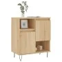 Eichenholz-Sideboard aus Sperrholz Sonoma 60x35x70 cm von , Sideboards - Ref: Foro24-831191, Preis: 65,45 €, Rabatt: %