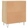 Eichenholz-Sideboard aus Sperrholz Sonoma 60x35x70 cm von , Sideboards - Ref: Foro24-831191, Preis: 65,45 €, Rabatt: %