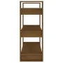 Shelving / space divider pine honey brown 80x35x91 cm by , Bookcases and shelves - Ref: Foro24-813902, Price: 46,74 €, Discou...