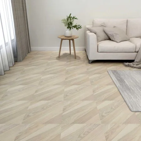 Self-adhesive PVC pallets 20 units 1.86 m² beige stripes by , Floors and carpets - Ref: Foro24-330133, Price: 34,85 €, Discou...