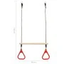Swing trapeze with rings by , Baby Activity Toys - Ref: Foro24-93153, Price: 26,96 €, Discount: %