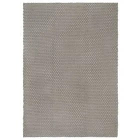 Rectangular gray cotton rug 200x300 cm by , Rugs - Ref: Foro24-345124, Price: 163,58 €, Discount: %