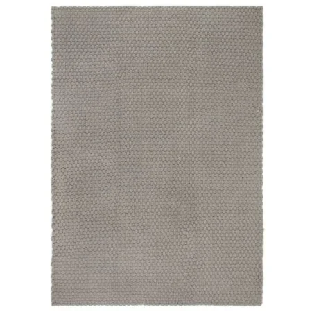 Rechteckiger Teppich aus grauer Baumwolle, 200x300 cm. von , Teppiche - Ref: Foro24-345124, Preis: 163,58 €, Rabatt: %