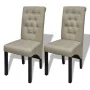 Esszimmerstühle, 2 Stück, beige Stoff von , Essstühle - Ref: Foro24-240556, Preis: 185,18 €, Rabatt: %