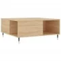 Oak Sonoma plywood coffee table 80x80x36.5 cm by , Coffee table - Ref: Foro24-830775, Price: 71,58 €, Discount: %