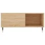 Oak Sonoma plywood coffee table 80x80x36.5 cm by , Coffee table - Ref: Foro24-830775, Price: 71,58 €, Discount: %