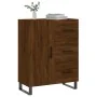 Engineered wood brown oak sideboard 69.5x34x90 cm by , Sideboards - Ref: Foro24-827947, Price: 105,81 €, Discount: %