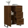 Engineered wood brown oak sideboard 69.5x34x90 cm by , Sideboards - Ref: Foro24-827947, Price: 105,81 €, Discount: %