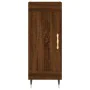 Engineered wood brown oak sideboard 34.5x34x90 cm by , Sideboards - Ref: Foro24-830427, Price: 61,41 €, Discount: %