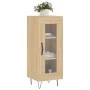 Schrank aus Sperrholz in Eiche Sonoma Farbe 34,5x34x90 cm. von , Sideboards - Ref: Foro24-828791, Preis: 54,95 €, Rabatt: %