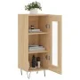 Schrank aus Sperrholz in Eiche Sonoma Farbe 34,5x34x90 cm. von , Sideboards - Ref: Foro24-828791, Preis: 54,95 €, Rabatt: %