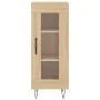 Schrank aus Sperrholz in Eiche Sonoma Farbe 34,5x34x90 cm. von , Sideboards - Ref: Foro24-828791, Preis: 54,95 €, Rabatt: %