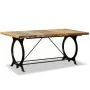 Solid recycled wood dining table 180 cm by , Kitchen and dining tables - Ref: Foro24-244800, Price: 446,07 €, Discount: %
