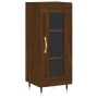 Engineered wood brown oak sideboard 34.5x34x90 cm by , Sideboards - Ref: Foro24-828779, Price: 60,42 €, Discount: %