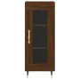 Engineered wood brown oak sideboard 34.5x34x90 cm by , Sideboards - Ref: Foro24-828779, Price: 60,42 €, Discount: %