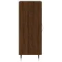 Engineered wood brown oak sideboard 34.5x34x90 cm by , Sideboards - Ref: Foro24-828779, Price: 60,42 €, Discount: %