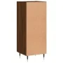 Ingenieurholz-Sideboard in Eichenbraun 34,5x34x90 cm von , Sideboards - Ref: Foro24-828779, Preis: 60,42 €, Rabatt: %