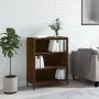 Estantería madera de ingeniería roble marrón 69,5x32,5x90 cm de , Aparadores - Ref: Foro24-828379, Precio: 61,87 €, Descuento: %