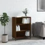 Engineered wood bookshelf in brown oak, 69.5x32.5x90 cm by , Sideboards - Ref: Foro24-828387, Price: 62,65 €, Discount: %