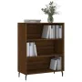 Engineered wood bookshelf in brown oak, 69.5x32.5x90 cm by , Sideboards - Ref: Foro24-828387, Price: 62,65 €, Discount: %