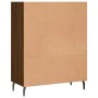Engineered wood bookshelf in brown oak, 69.5x32.5x90 cm by , Sideboards - Ref: Foro24-828387, Price: 62,65 €, Discount: %
