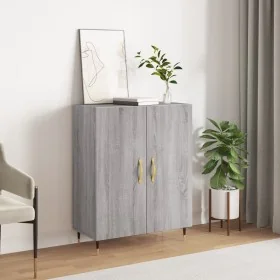 Ingenieurholz-Sideboard in Sonoma-Grau 69,5x34x90 cm von , Sideboards - Ref: Foro24-827706, Preis: 79,01 €, Rabatt: %
