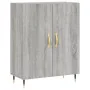 Engineered wood sideboard in Sonoma grey 69.5x34x90 cm by , Sideboards - Ref: Foro24-827706, Price: 79,01 €, Discount: %