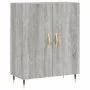 Ingenieurholz-Sideboard in Sonoma-Grau 69,5x34x90 cm von , Sideboards - Ref: Foro24-827706, Preis: 79,01 €, Rabatt: %