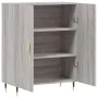 Engineered wood sideboard in Sonoma grey 69.5x34x90 cm by , Sideboards - Ref: Foro24-827706, Price: 79,01 €, Discount: %