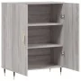 Ingenieurholz-Sideboard in Sonoma-Grau 69,5x34x90 cm von , Sideboards - Ref: Foro24-827706, Preis: 79,01 €, Rabatt: %