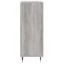Ingenieurholz-Sideboard in Sonoma-Grau 69,5x34x90 cm von , Sideboards - Ref: Foro24-827706, Preis: 79,01 €, Rabatt: %