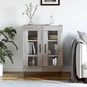 Engineered wood sideboard in Sonoma grey 69.5x34x90 cm by , Sideboards - Ref: Foro24-827786, Price: 86,21 €, Discount: %