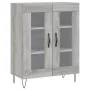 Aparador de madera de ingeniería gris Sonoma 69,5x34x90 cm de , Aparadores - Ref: Foro24-827786, Precio: 86,20 €, Descuento: %