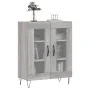Engineered wood sideboard in Sonoma grey 69.5x34x90 cm by , Sideboards - Ref: Foro24-827786, Price: 86,21 €, Discount: %