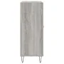 Engineered wood sideboard in Sonoma grey 69.5x34x90 cm by , Sideboards - Ref: Foro24-827786, Price: 86,21 €, Discount: %